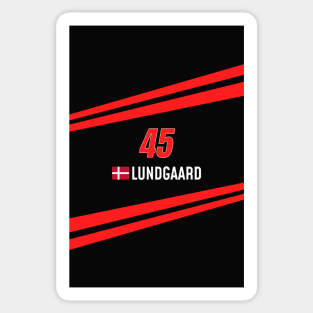 IndyCar 2023 - #45 Lundgaard Sticker